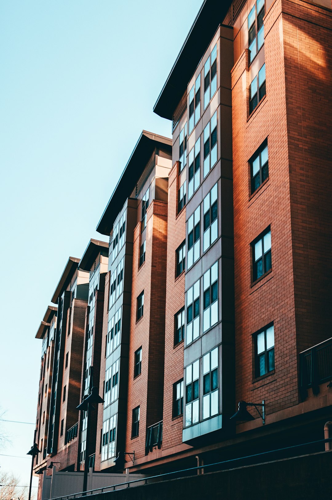 modern apartment building